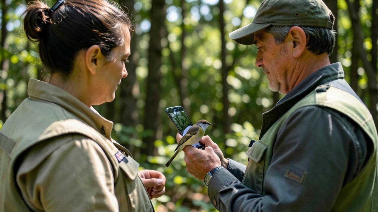 How to Identify Birds Using Mobile Apps for Real-Time Sound and Sight